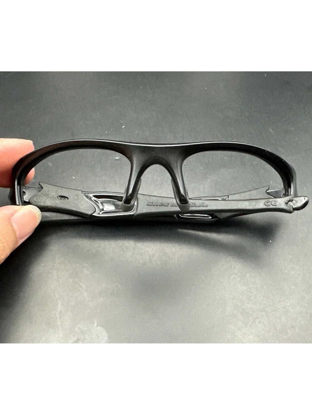 Oakley Flak Jacket Matte/Polished Black Frame 12-903